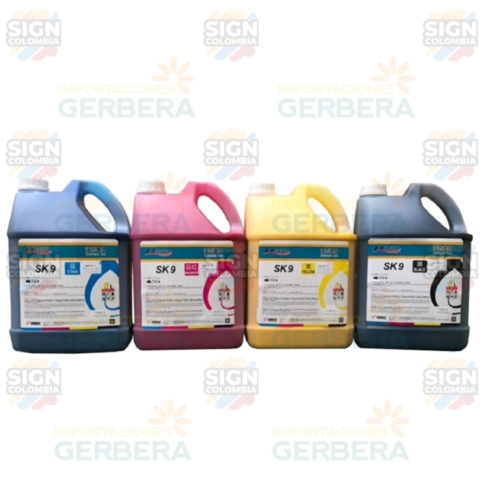 Tinta SK9 para Seiko 508GS y Alpha 1024HG (14-80 pl) - SIGN COLOMBIA Plotter de corte